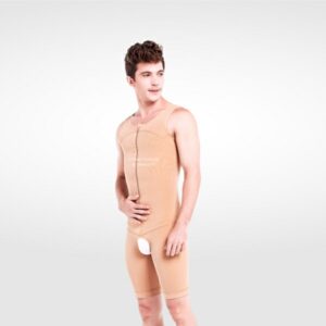 I Cheer Zippered Abdominal /Chest Garment for MEN (Above Knee)