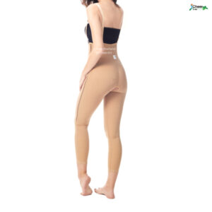I Cheer Mid Body Compression Girdle W Two Lateral Zipper- Below Knee